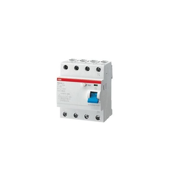 F427819 F204 AC SWITCH DIFFERENTIAL PURE 4P 40A 300MA 0.3A AC