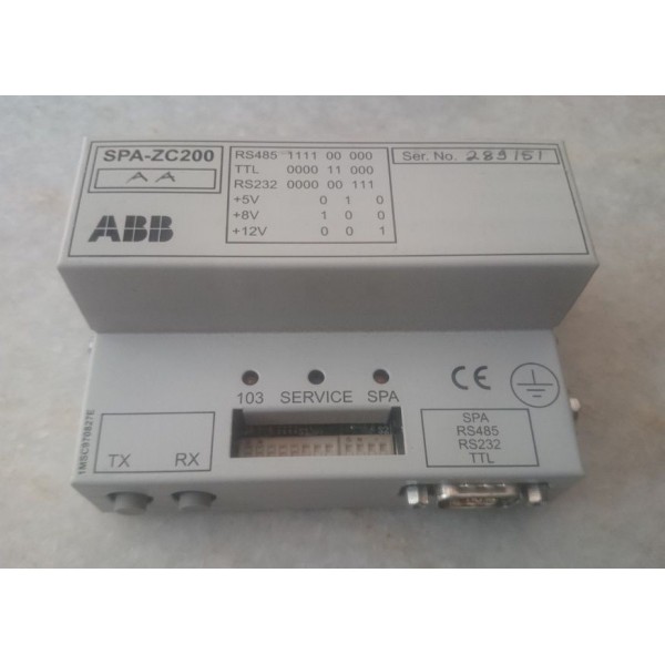 SPA-ZC-200 BUS CONNECTION SPA-GATEWAY MODULE