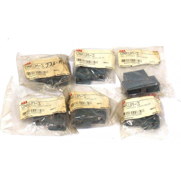 ONKUM-3 AUXILIARY CONTACTS LEFT ONKUM3