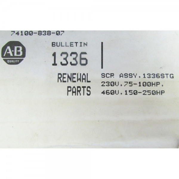 Brand New Current Factory Packaging