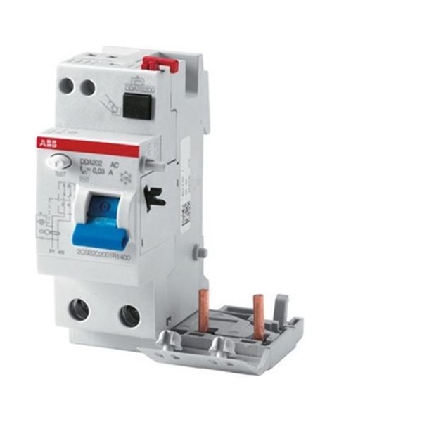 S.p.a. DDA202 AC 25A 100MA BLOCK DIF CIRCUIT 2P
