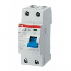 F427799 2CSF202001R0160 AC 16A 10MA DIFFERENTIAL SWITCH 2P LIFESAVER