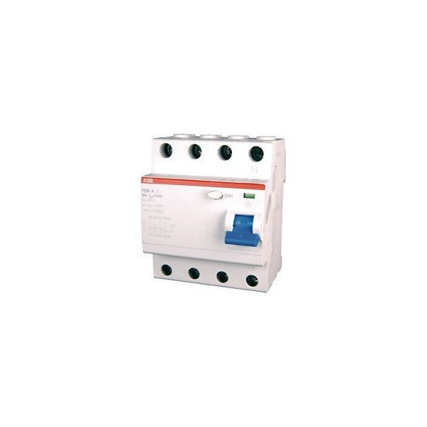 F427812 F204 AC SWITCH DIFFERENTIAL PURE 4P 25A 30MA 0,03A