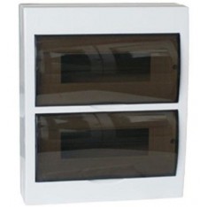 CIRCUIT BREAKER ENCLOSURE LC24ST 325x270x100mm 24-Poles,Surface Mount, White