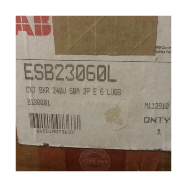 ESB23060L Circuit Breaker 60 Amp