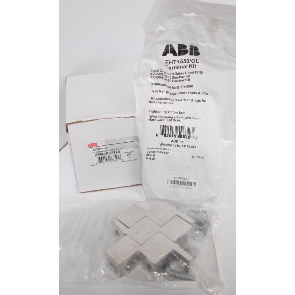 OZXA-33 Terminal Kit 4-500MCM/Phase (6 Lugs)