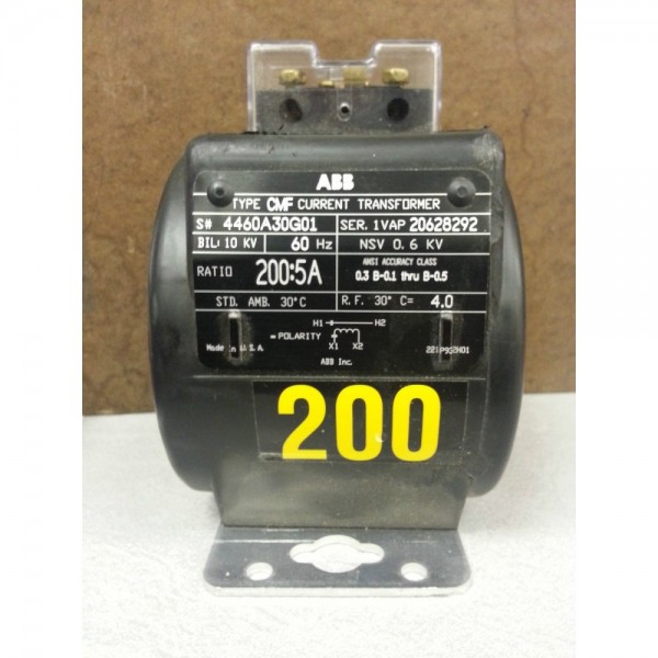 CMF Type, 200:5 ratio, Indoor/Outdoor Current Transformer