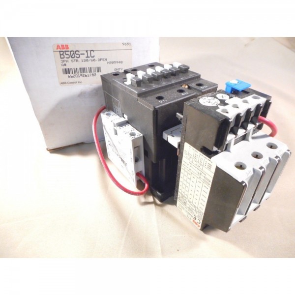 B50S-1C starter, 120VAC coil(NIB)