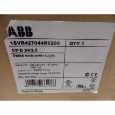 CP-D 24/2.5 Power Supply 1SVR427044R0200 24vdc / 2.5 Amps NIB Lot of 2
