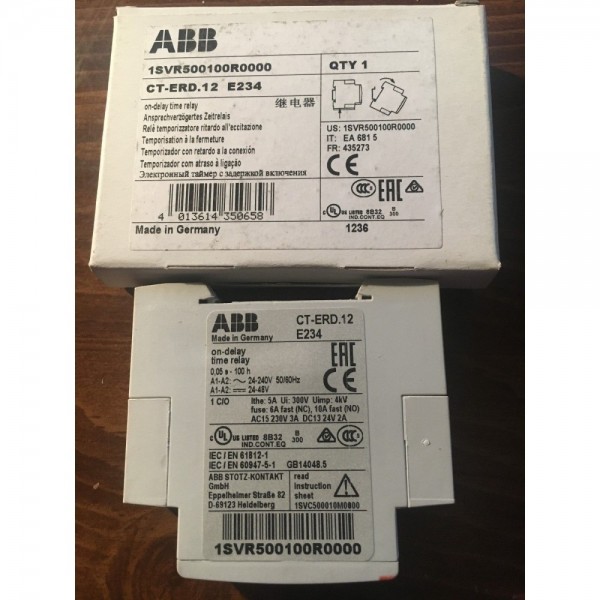 4 - ABB 1SVR500100R0000 CT-ERD E234 On Delay Time Relays