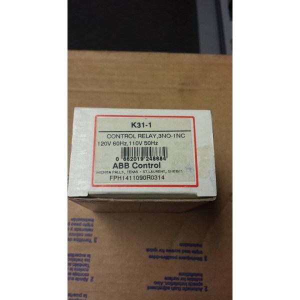 K31-1 CONTROL RELAY B81
