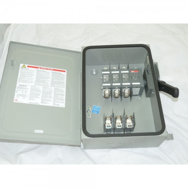 Safety Switch 3p 30a 600v Fusible Heavy Duty N1 NEW With Fuses 30a