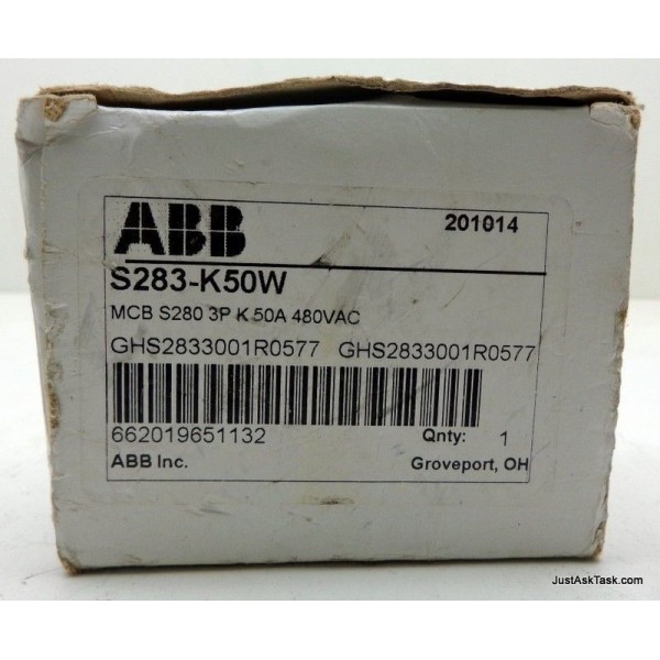 S283-K50W Circuit Breaker