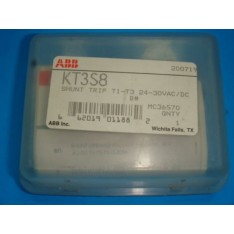KT3S8, SHUNT TRIP T1-T3, 24-30 VAC/DC, NEW IN FACTORY PACKAGING