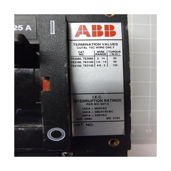 TE3060 CIRCUIT BREAKER