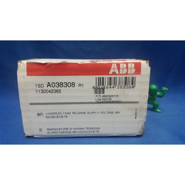 Undervoltage Release, 48V DC/AC E1/6-T8, 1SDA038308R1
