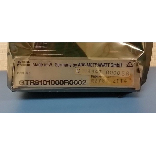 Metrawatt GTR9101000R0002 Control Board
