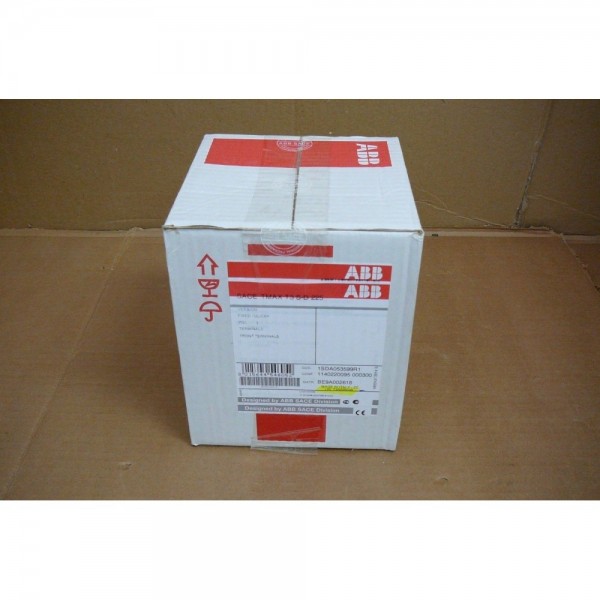 T3S225DW ABB NEW In Box 225A Circuit Breaker 1SDA053599R1 SACE TMAX T3 S-D 225