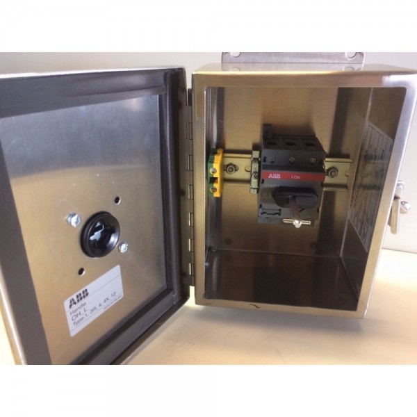 80A 600V MOTOR SRATING SWITCH W/SS ENCLOSURE NF63X-3PB6AZ