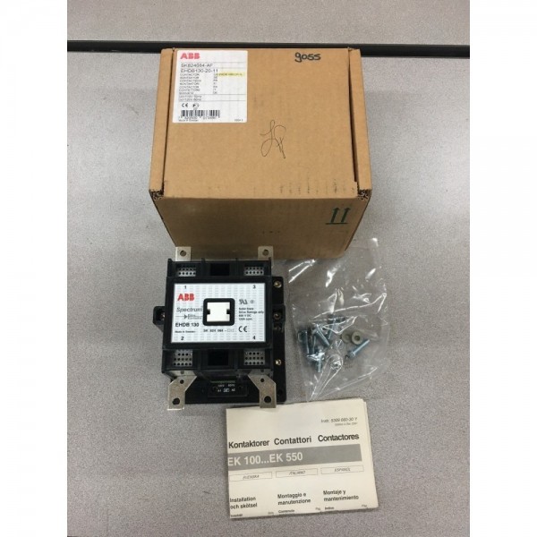 EHDB130-20-11 CONTACTOR 110V/120V. COIL SK824084-AF