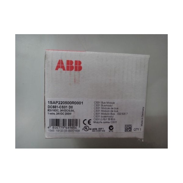 1PC ABB AC500 PLC DC551-CS31