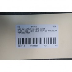 621DC2L31811141 600T PRESSURE TRANSMITTER 2.67-160IN-H2O 55V-DC D593661