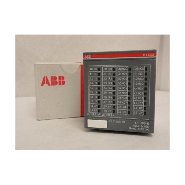 171717 New In Box, ABB 1SAP245200R0001 I/O Module, Digital, 24VDC, 8DI, 8DO