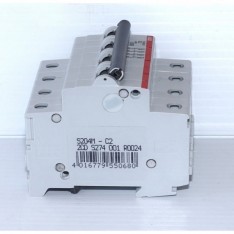 S204M-C2 2A 4-Pole Miniature Circuit Breaker
