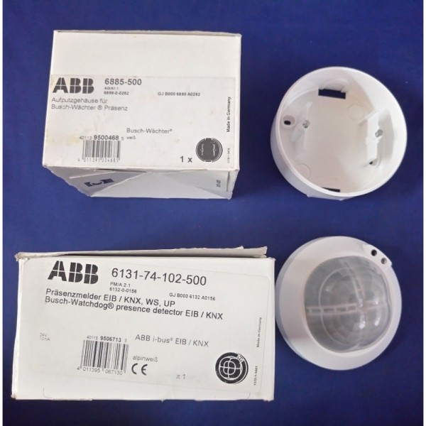 6131-74-102-500 Busch-Watchdog Presence Detector i-bus EIB/KNX V1 With Base