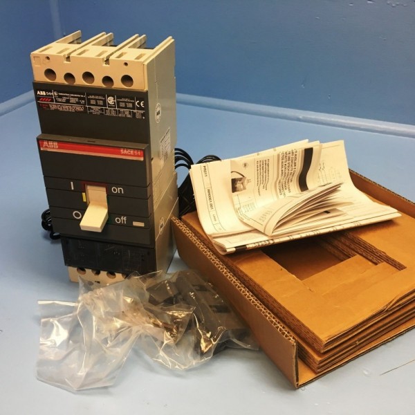 S4HQ100BRRAS4 SACE S4 100A Circuit Breaker Aux Shunt S4H 100 Amp LI NIB