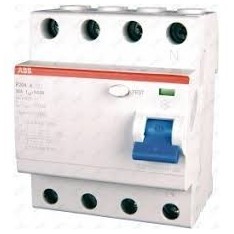 F427814 F204 AC SWITCH DIFFERENTIAL PURE 4P 63A 30MA 0,03A AC