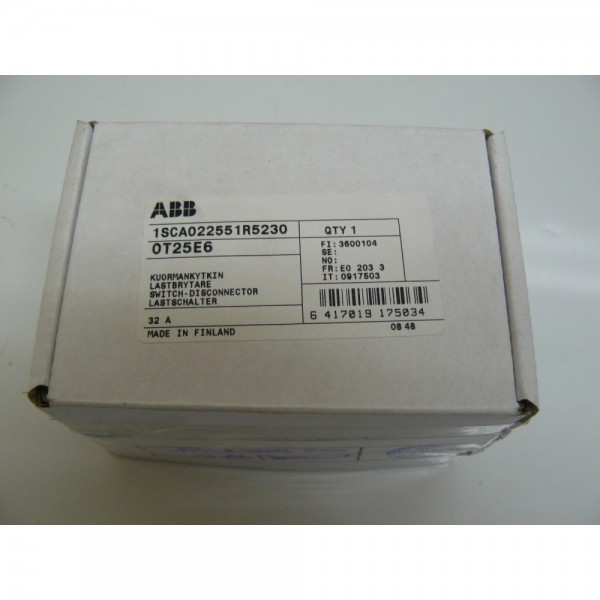 OT25E6 DISCONNECT SWITCH 32 AMP
