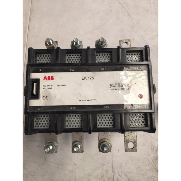 EK175 Contactor 600V 300A IEC 947-4-1 SK825440