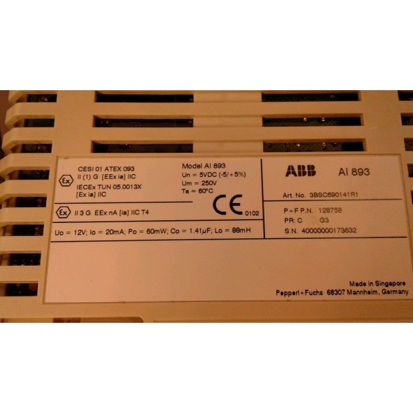 S800 I/O Analog Input Module