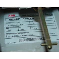 NF40P-4P02A ENCLOSED INDUSTRIAL ON/OFF SWITCH