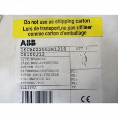 Greenvolts Solar AC Disconnect with ABB OS 100J12 Switch 100A 600VAC