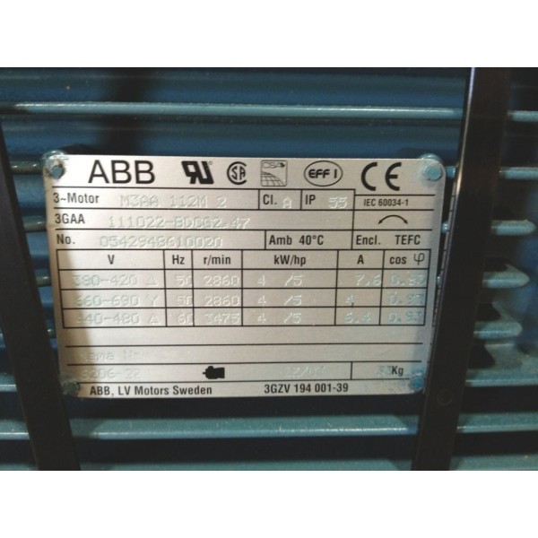 4kw ABB electric Motor