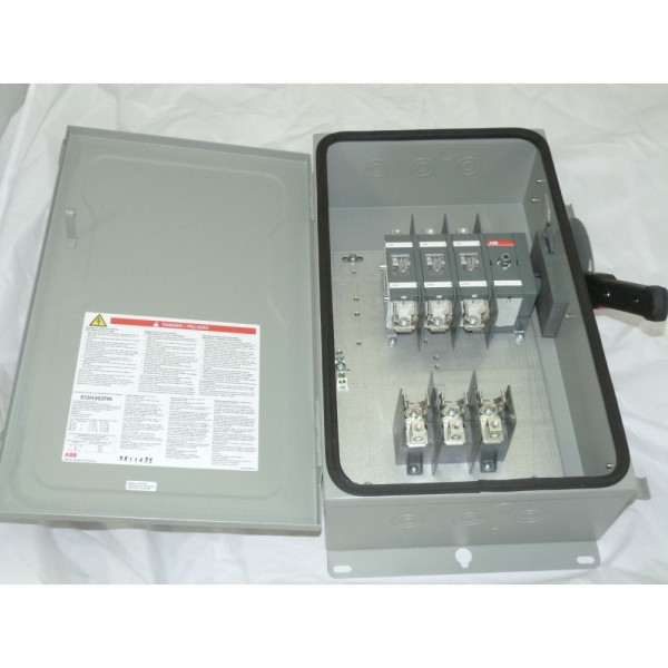 Safety Switch 3p 60a 600v Fusible Heavy Duty N3R EOH362RK