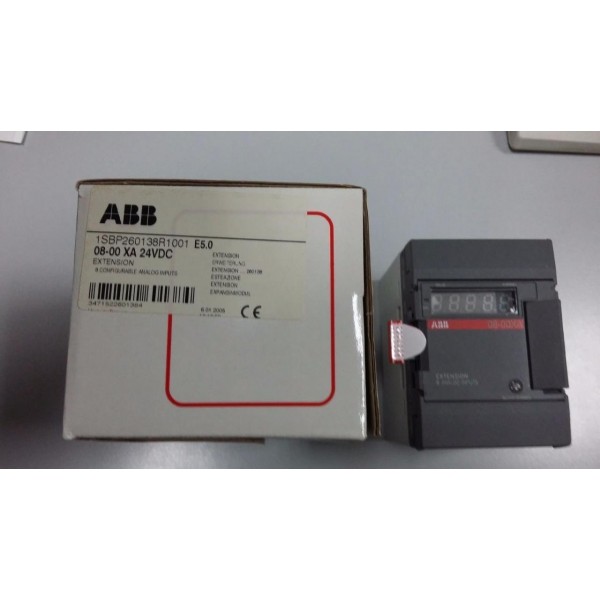 PLC SPS 1SBP260138R1001 08-00 XA PLC serie 07CR 8 x analog input