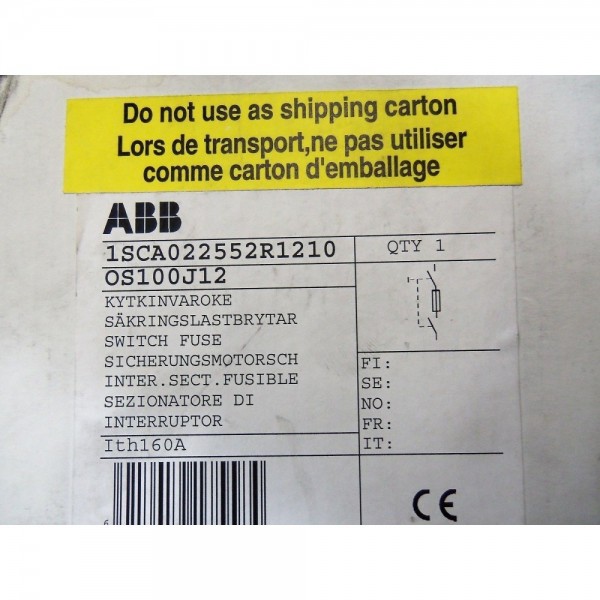 OS100J12 *NEW IN BOX*