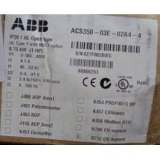 1PC New ABB Inverter ACS350-03E-02A4-4