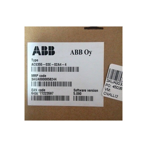 Inverter 380V Acs355-03E-02A4-4 0.75Kw
