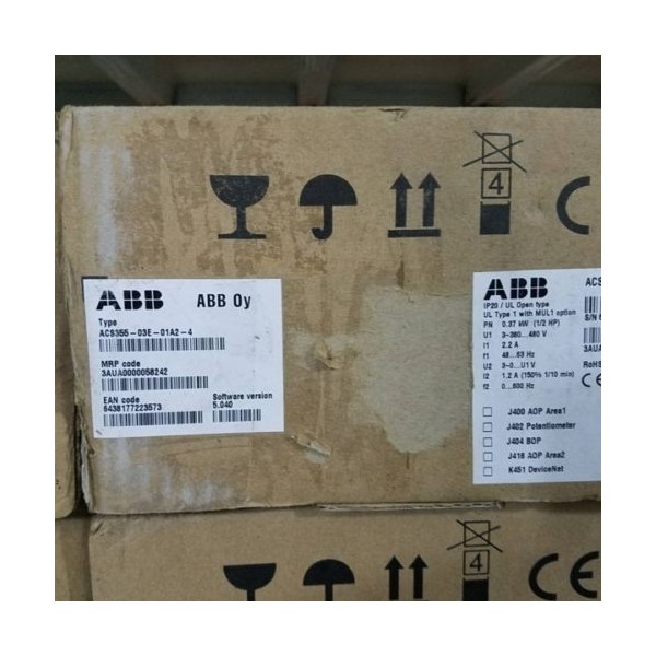 1PC ABB Inverter ACS355-03E-01A2-4 0.37KW 380V new in box