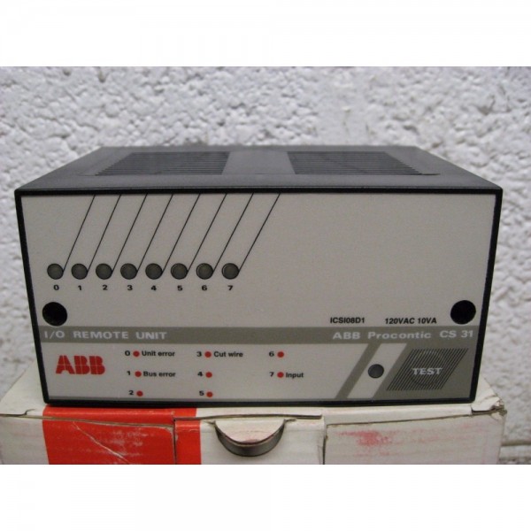 Procontic CS31 ICSI08D1-120 FPR3315101R0014 120V 10VA I/O Remote Unit
