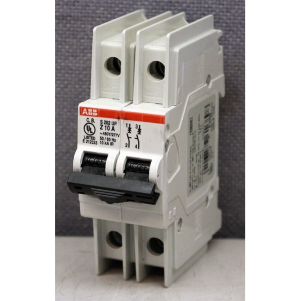 S202UP-Z10 Moulded Case 10 Amp 277/480VAC Circuit Breaker New Qty. 5