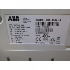 Variable Frequency Drive VFD ACS310-03U-25A4-4 15HP 11KW 380-480V IP20