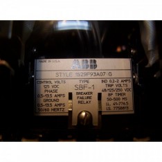 BREAKER FAILURE RELAY 125VDC 2 AMPS 1529F93A07