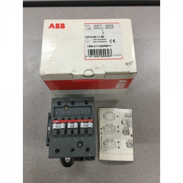 110/120V. CONTACTOR DA75-20-11-80