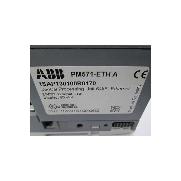 1SAP130100R0170 PLC DIGITAL INPUT/OUTPUT MODULE WITH TERMINAL BASE