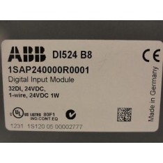 171715 Old-Stock, ABB 1SAP240000R0001 Input Module, Digital, 24VDC, 1 Watt